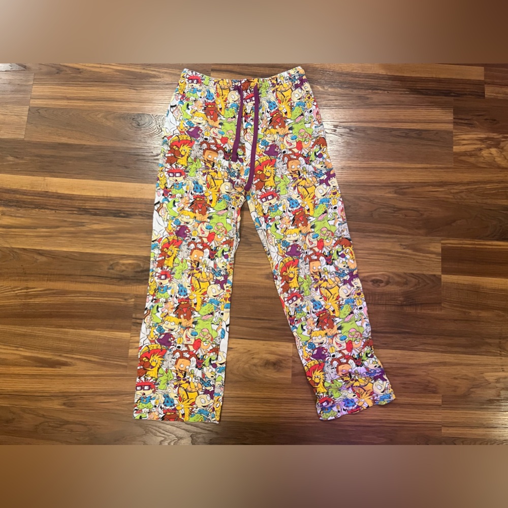 Nickelodeon Character Graphic Men's Sleep Lounge Pants medium